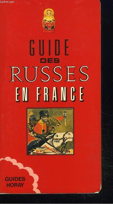 Guide des russes en france