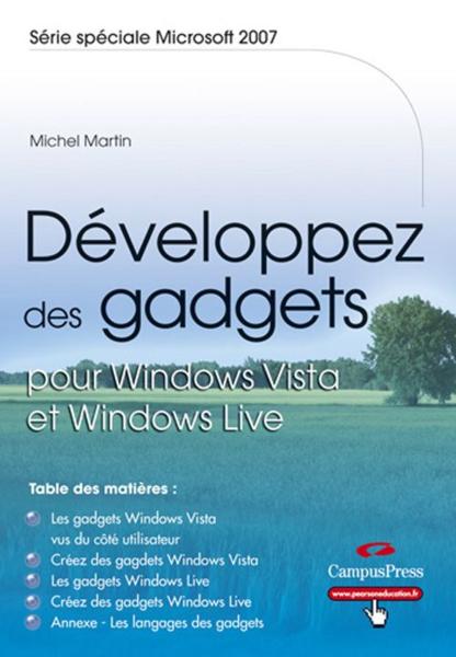 Developpez des gadgets pour windows vista et windows live