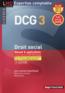 DCG 3 ; droit social ; manuel et applications (édition 2015/2016)