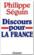Discours pour la France