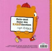 Que fais-tu, Kako ? - 4ème de couverture - Format classique