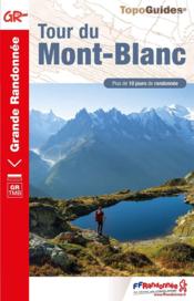 Tour du Mont-Blanc ; GR TMB - Couverture - Format classique