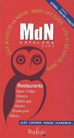 MdN Cataluna 2005 ; guide monde de la nuit - Couverture - Format classique