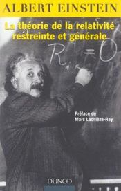 La théorie de la relativité restreinte et générale - Intérieur - Format classique