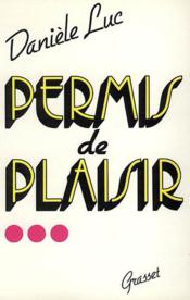 Permis de plaisir - Couverture - Format classique