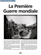 La première guerre mondiale - Couverture - Format classique
