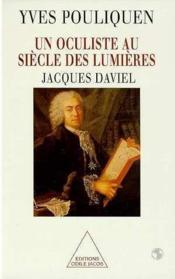 Un oculiste au siecle des lumieres - jacques daviel - Couverture - Format classique