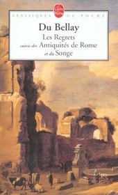 Les regrets ; les antiquités de Rome ; le songe - Intérieur - Format classique