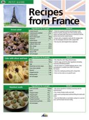 Recipes from France - Couverture - Format classique