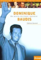 Dominique baudis - Couverture - Format classique