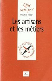 Les artisans et les métiers - Intérieur - Format classique