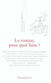 Revue L'Atelier Du Roman ; Le Roman, Pour Quoi Faire ? - Intérieur - Format classique