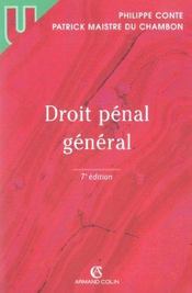 Droit Penal General - Intérieur - Format classique