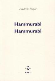 Hammurabi, hammurabi - Couverture - Format classique