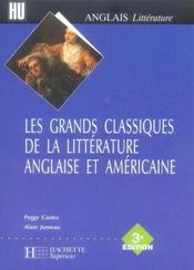 Les grands classiques de la littérature anglaise et américaine (3e édition) - Intérieur - Format classique