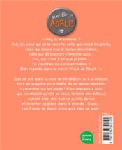 Mortelle Adèle Tome 19 : face de beurk ! - 4ème de couverture - Format classique