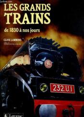 Les Grands Trains - Couverture - Format classique