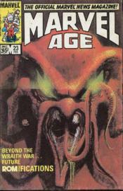 Marvel Age Magazine - n°23 - Couverture - Format classique