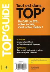 Top'Guide ; L'Epreuve De Communication Et Grh ; Terminale Stg - 4ème de couverture - Format classique