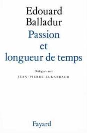 Passion Et Longueur De Temps - Couverture - Format classique