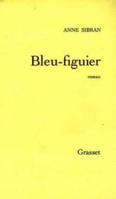 Bleu figuier - Couverture - Format classique