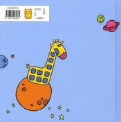 Achelle M ; la girafe solitaire - 4ème de couverture - Format classique