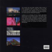 Lumière & architecture - 4ème de couverture - Format classique