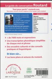 Le guide de conversation Routard : anglais - 4ème de couverture - Format classique