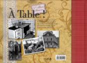 À table ; l'album mémoire - 4ème de couverture - Format classique