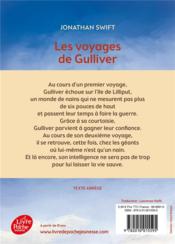 Les voyages de Gulliver - 4ème de couverture - Format classique