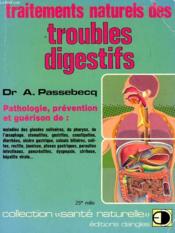 Traitements naturels des troubles digestifs - Couverture - Format classique