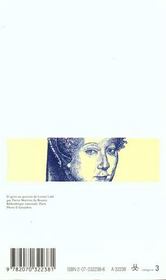 Oeuvres poétiques / blasons du corps féminin (choix) / rymes, de Pernette du Guillet - 4ème de couverture - Format classique