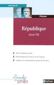 Int phil 16 republiq livre vii - Intérieur - Format classique