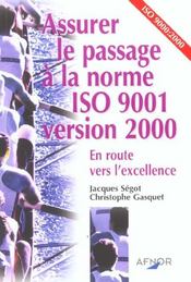 Assurer Passage Norme Iso 9001 - Intérieur - Format classique