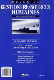 Gestion ressources humaines 57-2005 - Couverture - Format classique