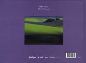 Quelque part le Cantal, l'autre voyage - 4ème de couverture - Format classique