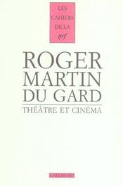 Les cahiers de la NRF : théâtre et cinéma - Intérieur - Format classique