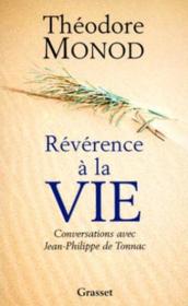 Révérence à la vie ; conversations avec Jean-Philippe de Tonnac - Couverture - Format classique