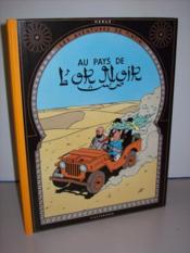 Les aventures de Tintin T.15 ; au pays de l'or noir - Couverture - Format classique