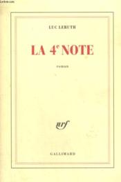 La 4 note - Couverture - Format classique