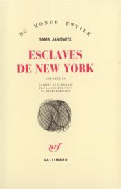 Esclaves de New York - Couverture - Format classique