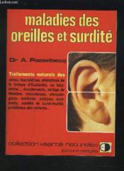 Maladies des oreilles et surdite - Couverture - Format classique