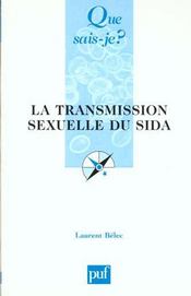 La transmission sexuelle du sida (2e édition) - Intérieur - Format classique