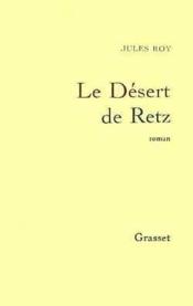 Le desert de retz - Couverture - Format classique