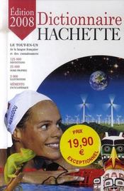 Dictionnaire Hachette (Edition 2008) - Intérieur - Format classique