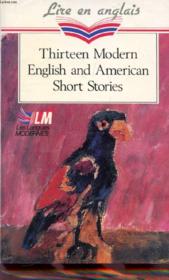 Thirteen modern english and american short stories - Couverture - Format classique