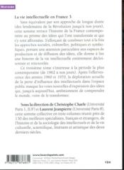 La vie intellectuelle en France t.3 ; le temps des cerises (de 1962 à nos jours) - 4ème de couverture - Format classique