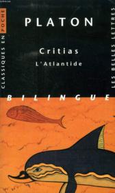 Critias ; l'atlantide - Couverture - Format classique