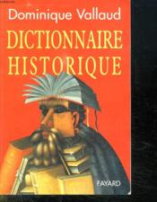 Dictionnaire historique - Couverture - Format classique