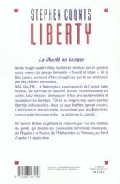 Liberty - 4ème de couverture - Format classique